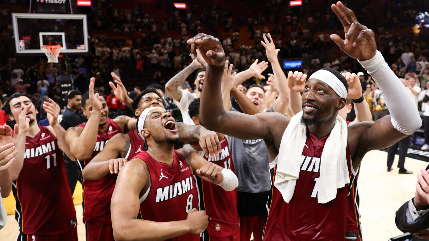 Bam Adebayo Heat Wizards 83 points most free throws made and attempted...