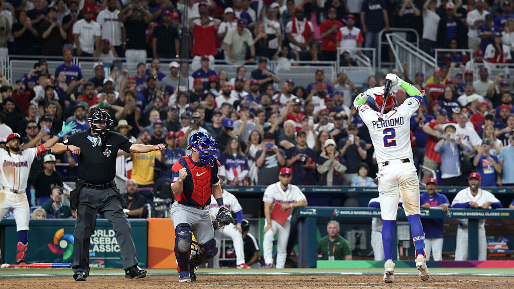 Geraldo Perdomo #2 of Team Dominican Republic...