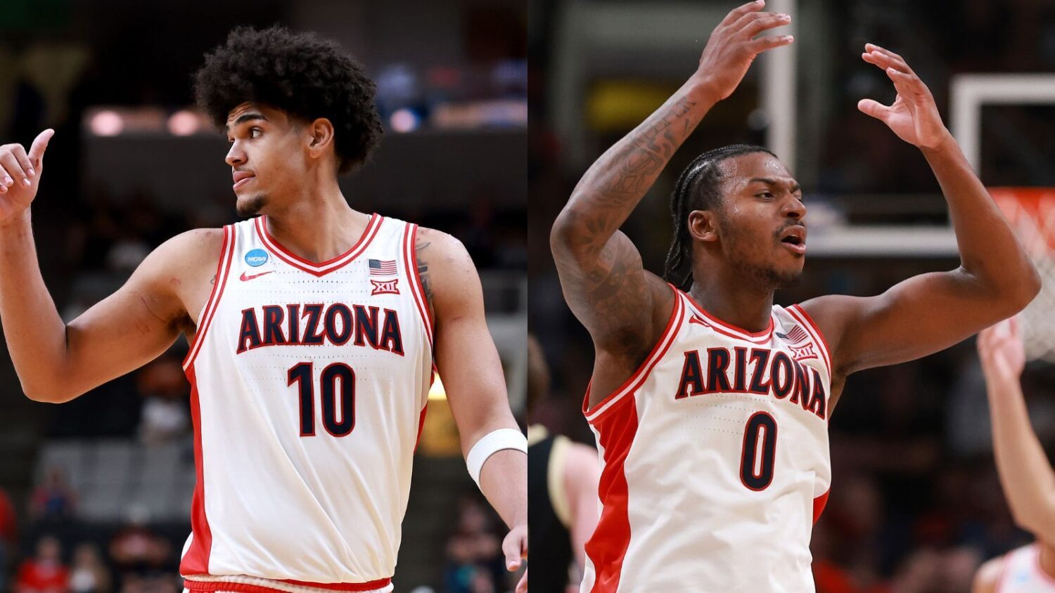 Koa Peat Jaden Bradley West All-Region Team NCAA Tournament...