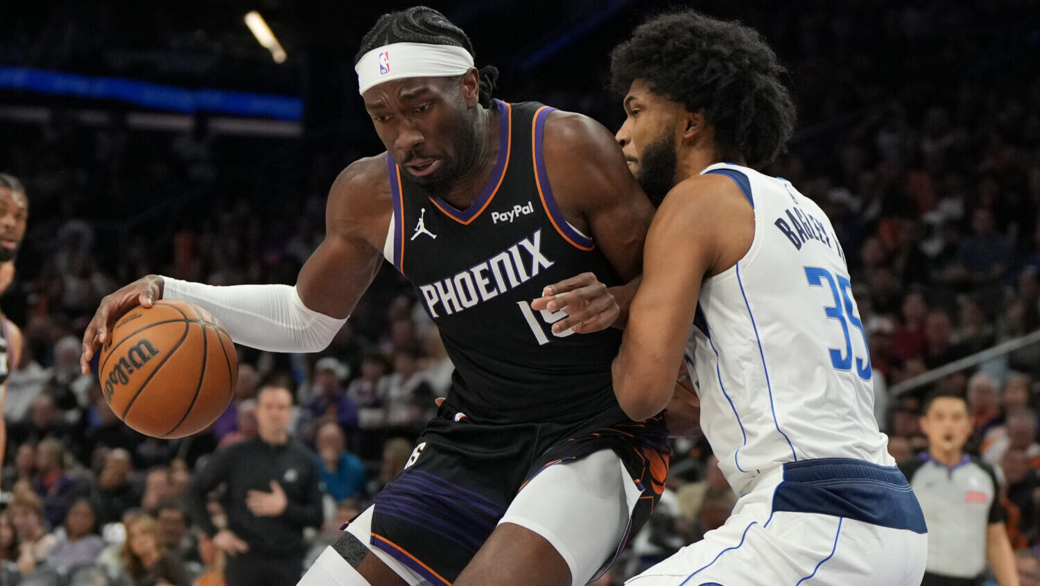 Mark Williams Suns injury reevaluation left foot...