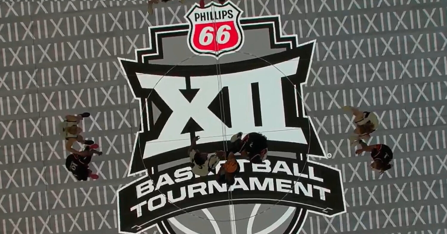 Big 12 tournament court...