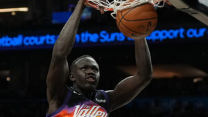 Suns' Khaman Maluach shows real-time development in win over Hornets