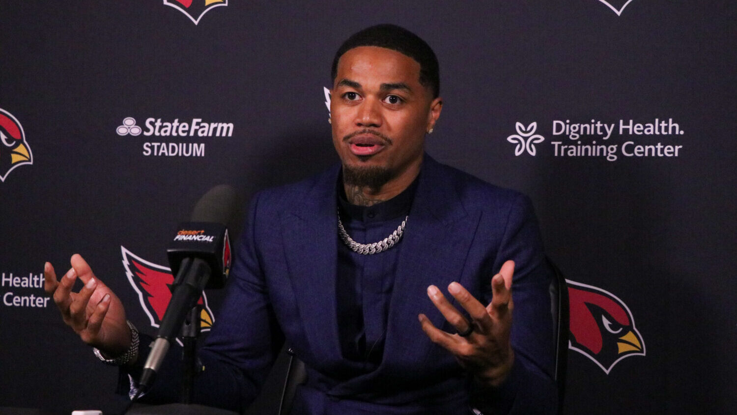 Cardinals' Kendrick Bourne...