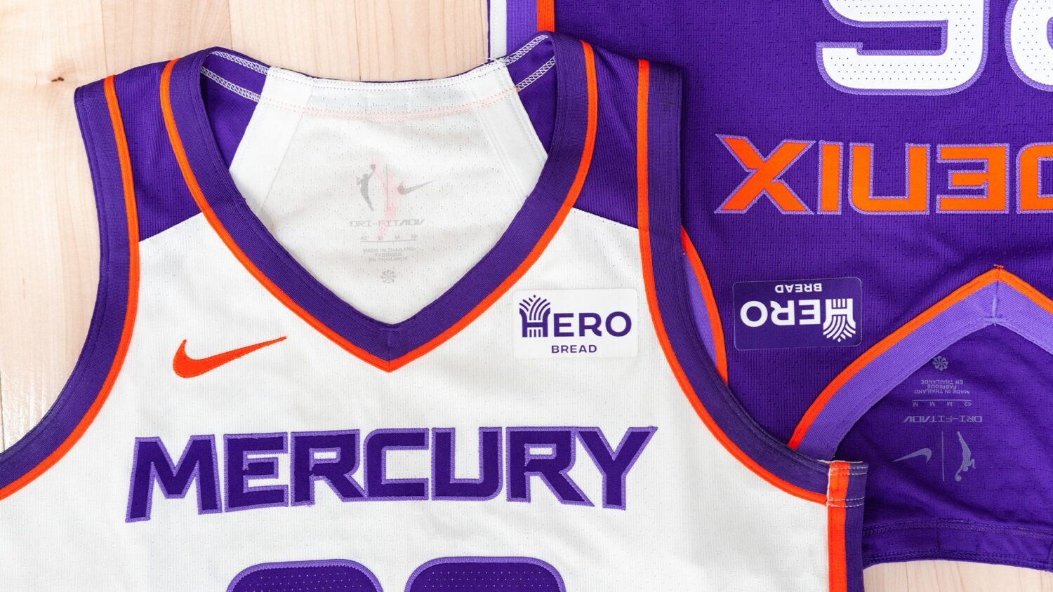 Phoenix Mercury's new badge sponsor...