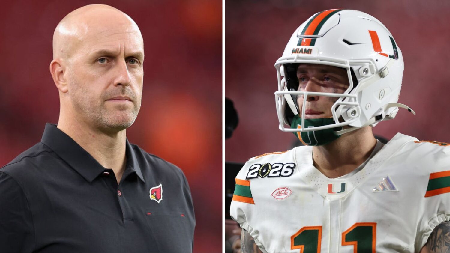 Carson Beck drafting Cardinals QB desperation Dan Bickley...
