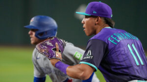 Jose Fernandez, Ildemaro Vargas still getting good use out of Carlos Santana's Gold Glove