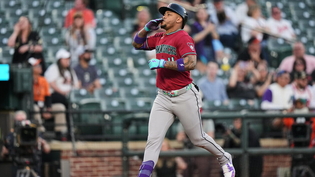 Arizona Diamondbacks' Ketel Marte...