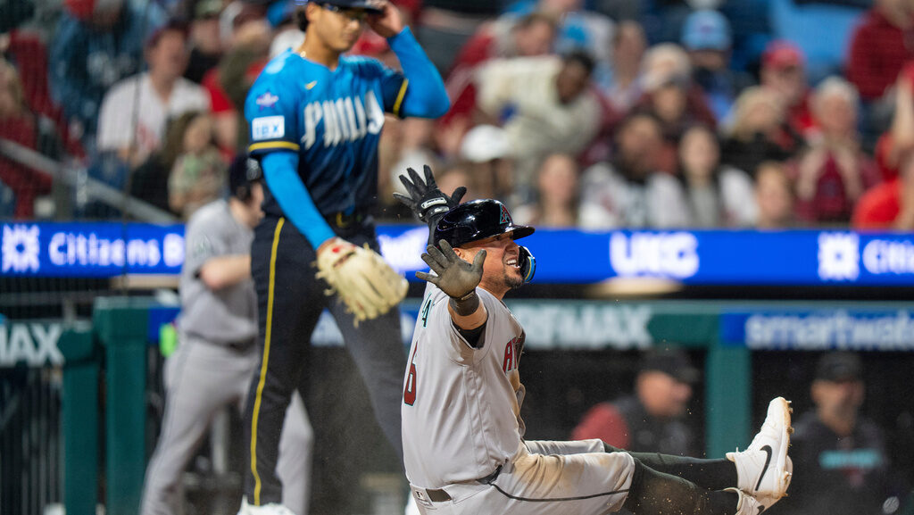 Arizona Diamondbacks' Ildemaro Vargas...
