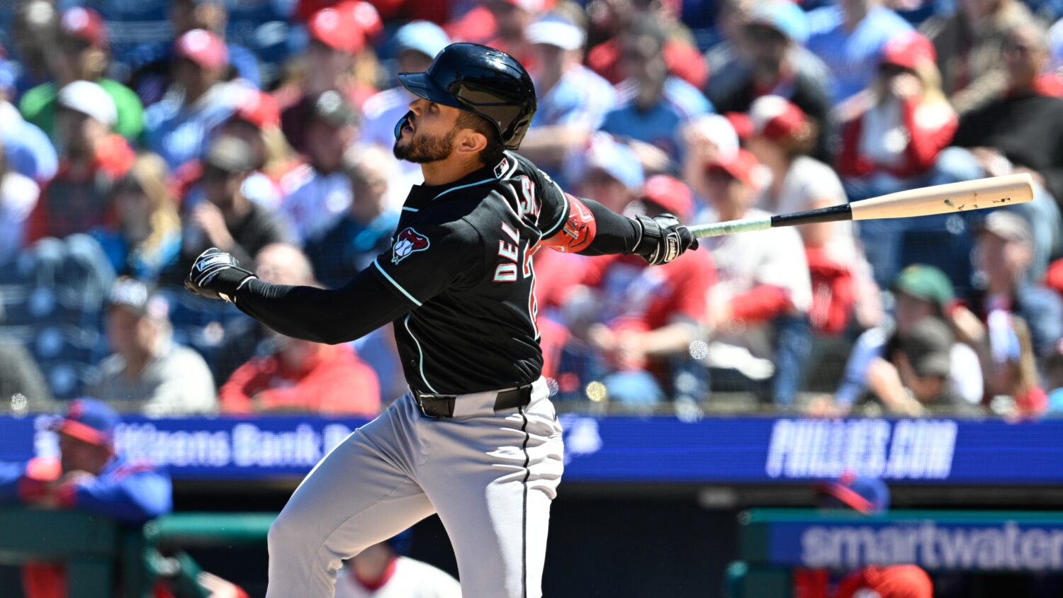 Diamondbacks catcher Adrian Del Castillo...