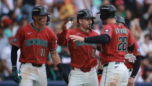 Tim Tawa's grand slam, Ildemaro Vargas' continued hot streak fuel Diamondbacks' rally to beat Padres