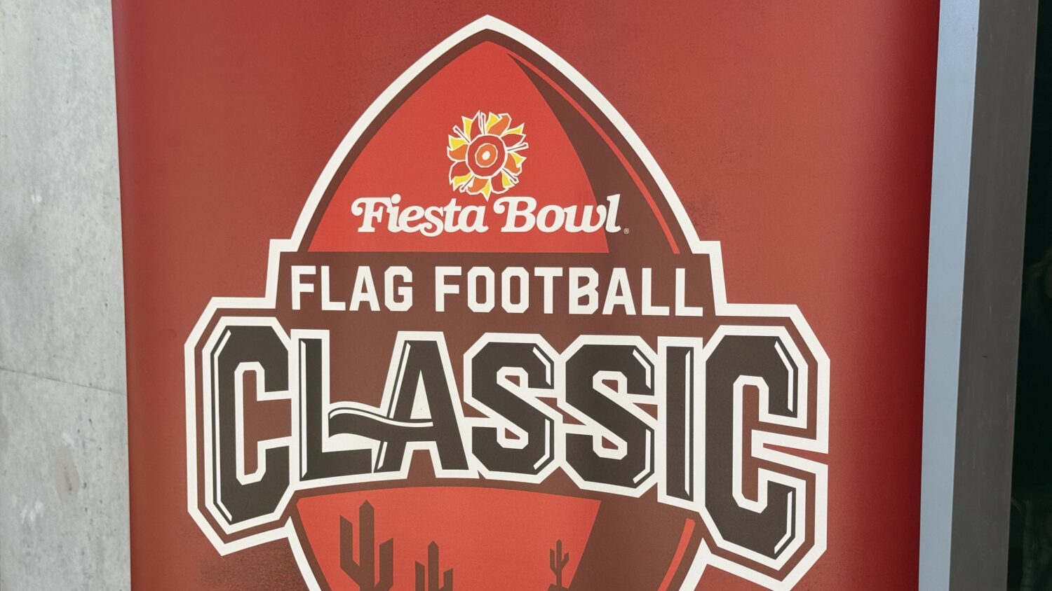 The inaugural Fiesta Bowl Flag Football Classic presented by Oakley, the sport's first-ever collegi...