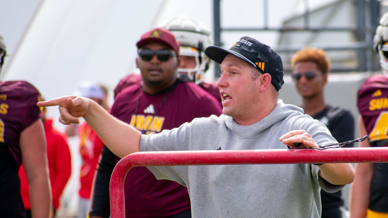 ASU football coach Kenny Dillingham...