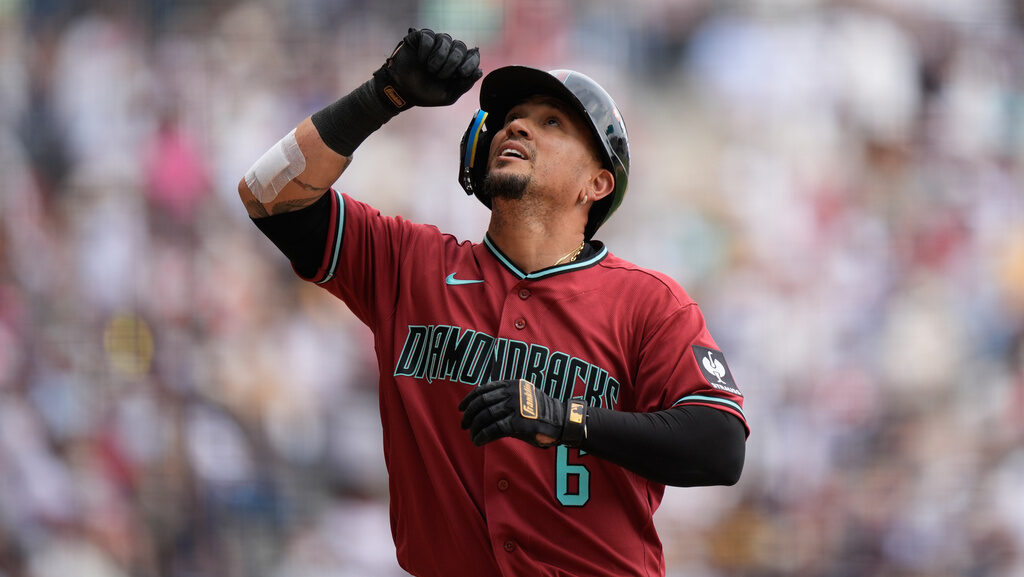 Arizona Diamondbacks' Ildemaro Vargas...