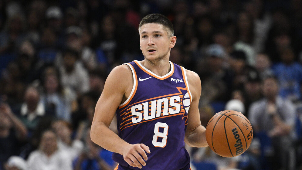 Phoenix Suns guard Grayson Allen...