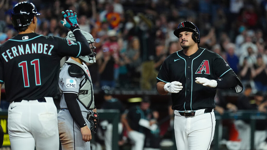 Arizona Diamondbacks' Nolan Arenado...