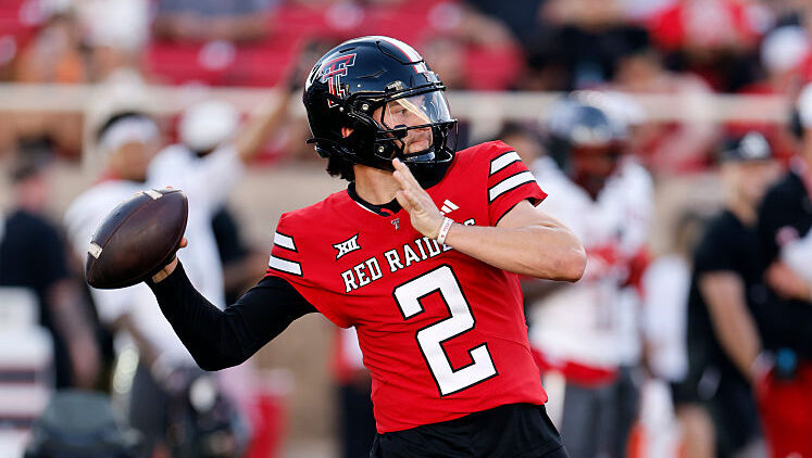 Texas Tech's Brendan Sorsby...