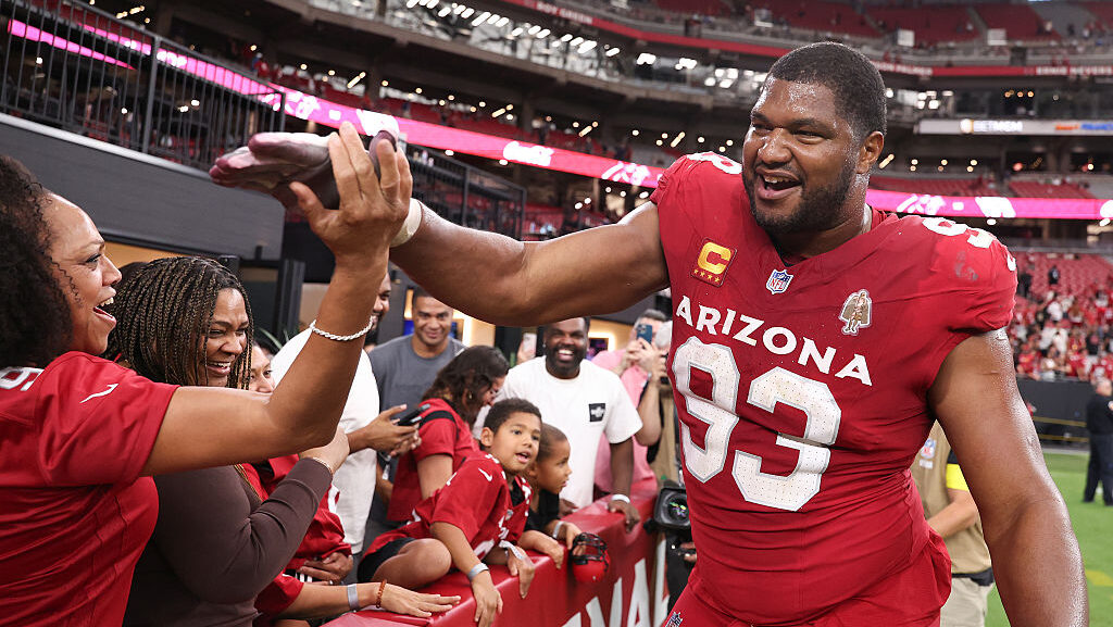 Cardinals' Calais Campbell...
