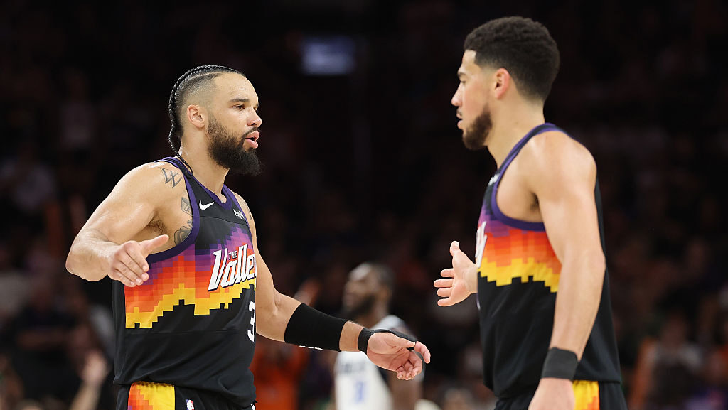 Suns' Devin Booker and Dillon Brooks...