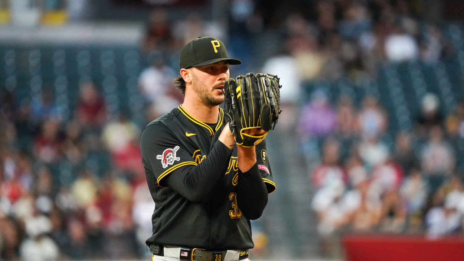 Pirates ace Paul Skenes is on quite a roll against the Diamondbacks, which continued on Wednesday a...