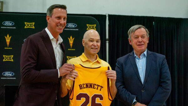 ASU men's basketball coach Randy Bennett