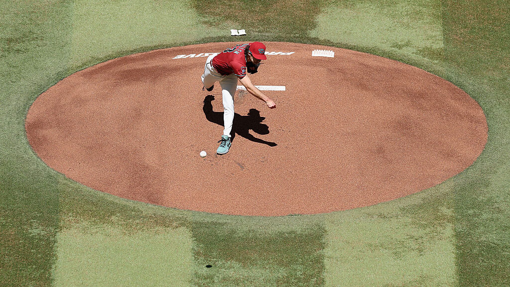 Starting pitcher Zac Gallen #23 of the Arizona Diamondbacks...