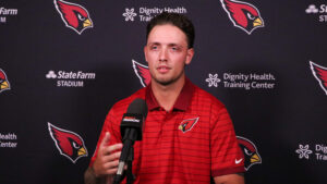 Cardinals QB Carson Beck's arm 'stronger than it's ever been' after elbow surgery