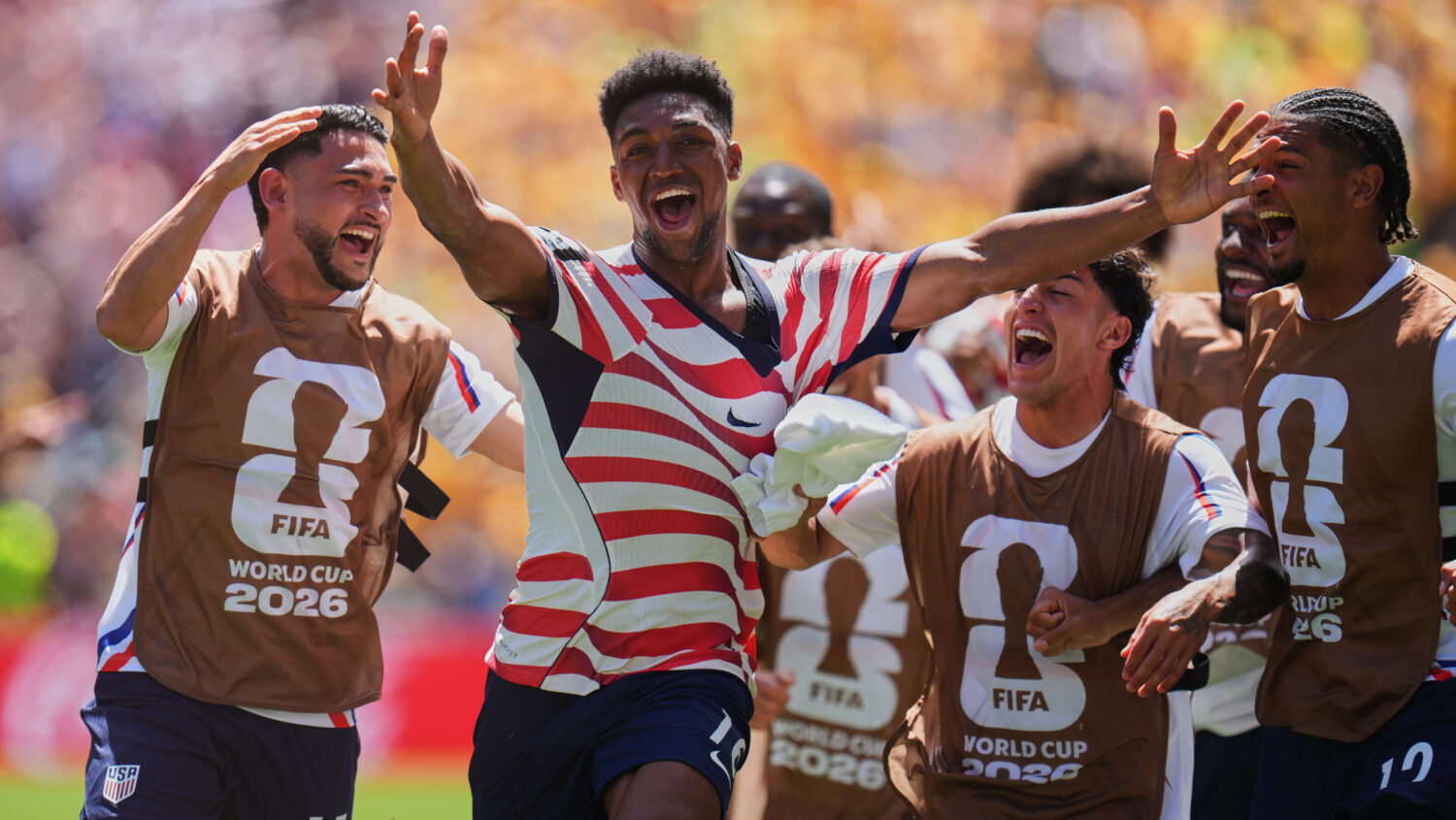USA advances in World Cup...