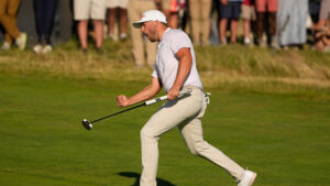 Wyndham Clark avoids record collapse to win US Open