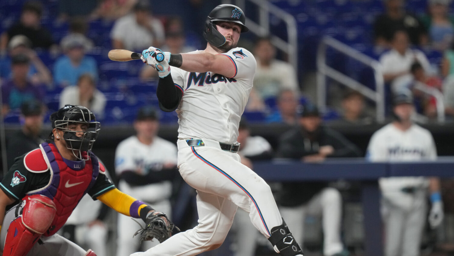 Diamondbacks Marlins Baseball...