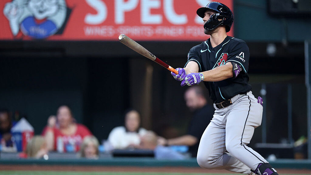 Ryan Waldschmidt #15 of the Arizona Diamondbacks...
