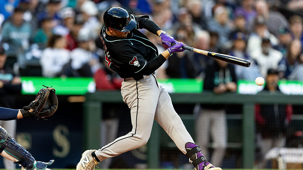 Ryan Waldschmidt #15 of the Arizona Diamondbacks...