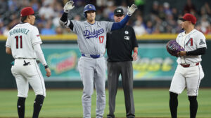 Diamondbacks' several comeback attempts fall short in loss to Dodgers