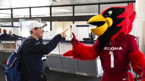 Cardinals become first professional sports team to fly athletes, coaches to Special Olympics