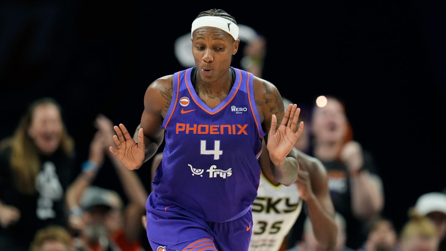 Natasha Mack Mercury Storm snap losing streak...