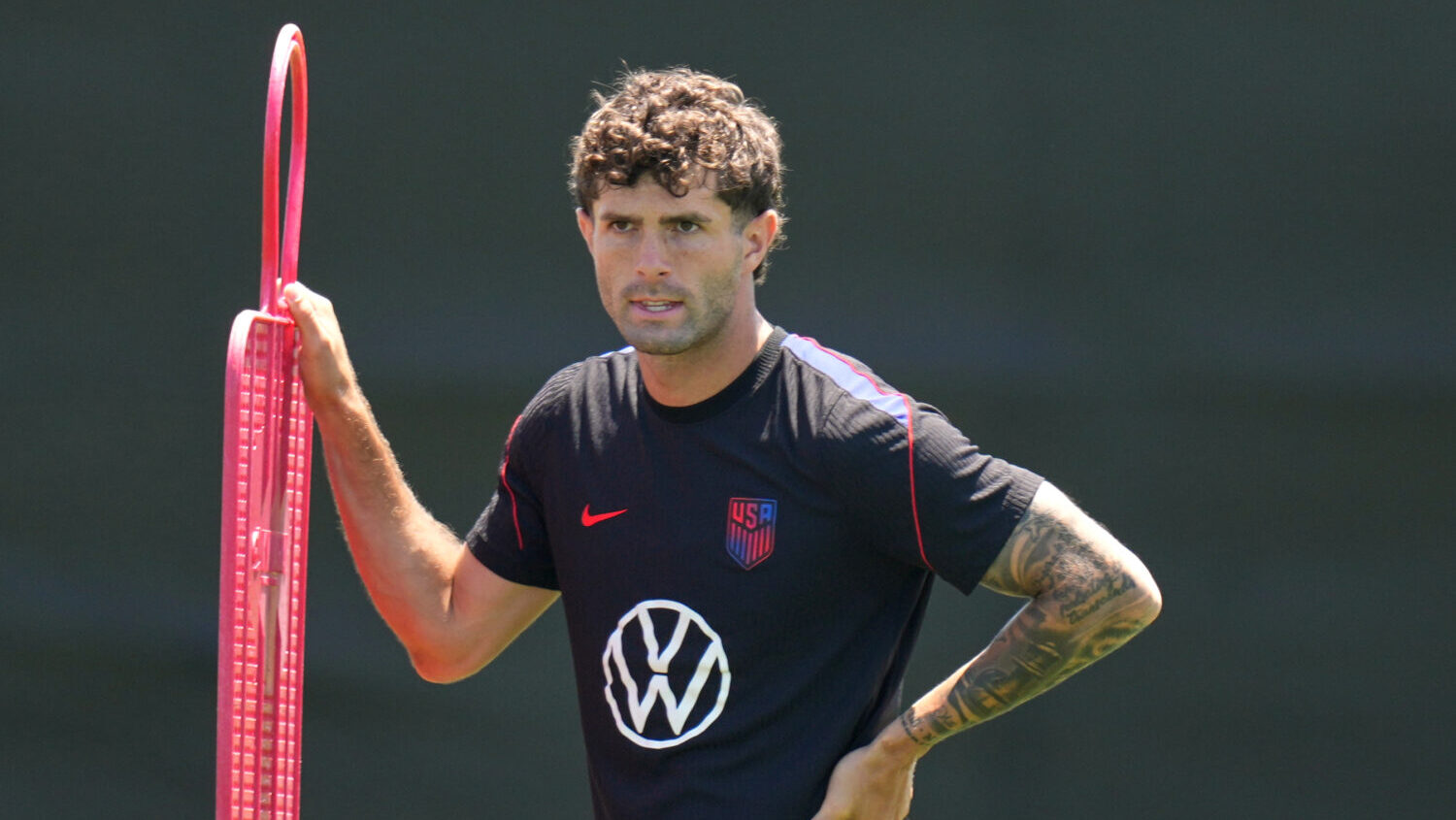 United States' Christian Pulisic...