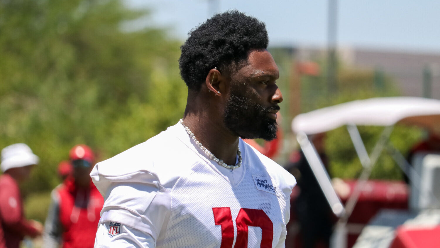 Cardinals pass rusher Josh Sweat...