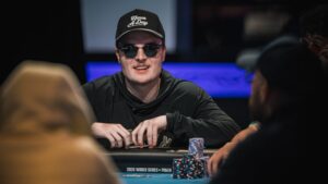 GCU graduate Lucas Jumalon leading final table in World Series of Poker Main Event