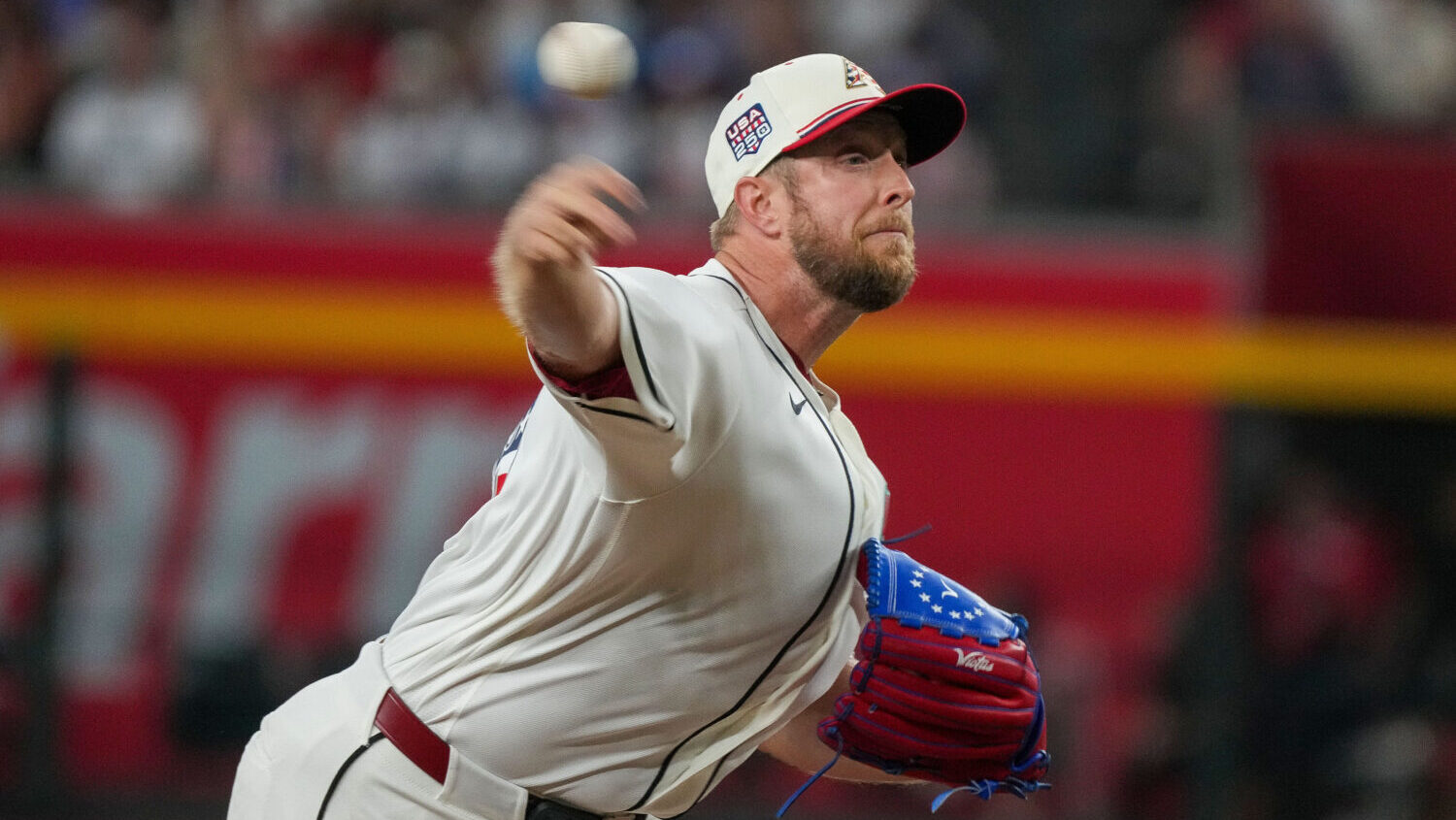 Arizona Diamondbacks pitcher Merrill Kelly...