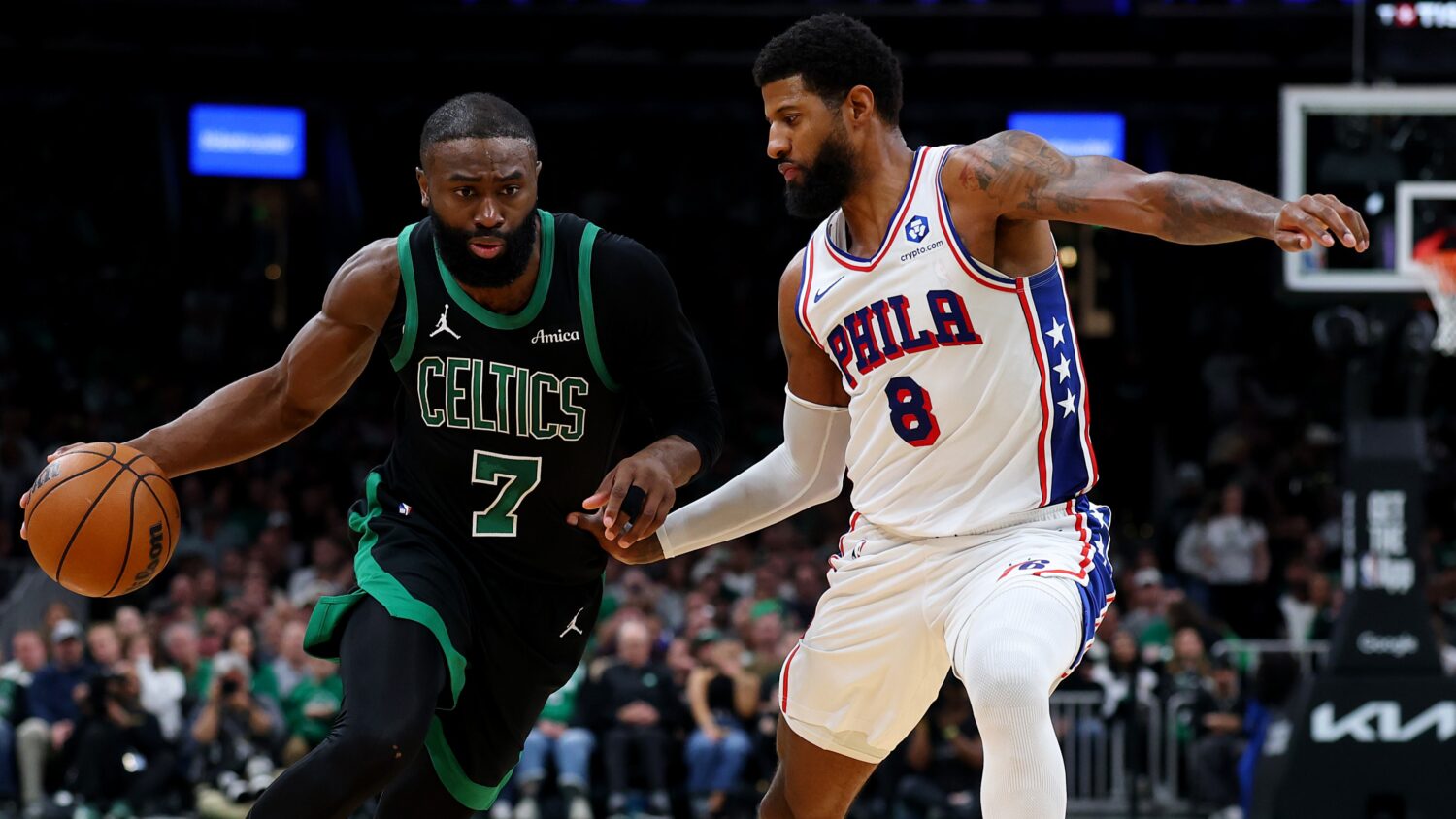 Celtics traded Jaylen Brown to 76ers for Paul George...