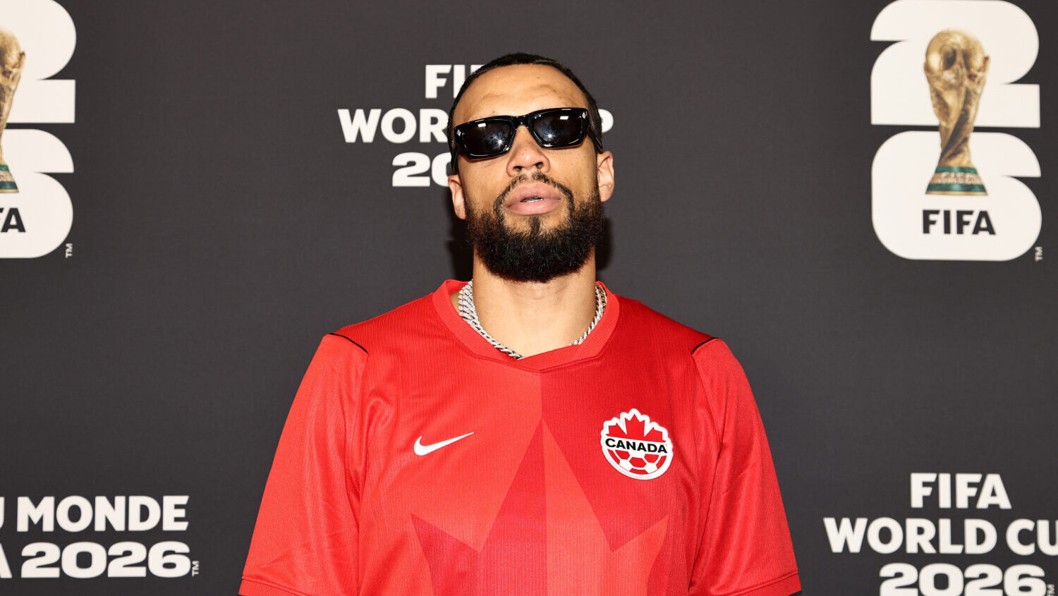 Suns' and Canada's Dillon Brooks at the World Cup...