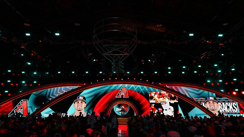 Ryder Helfrick as the 15th overall pick by the Arizona Diamondbacks...