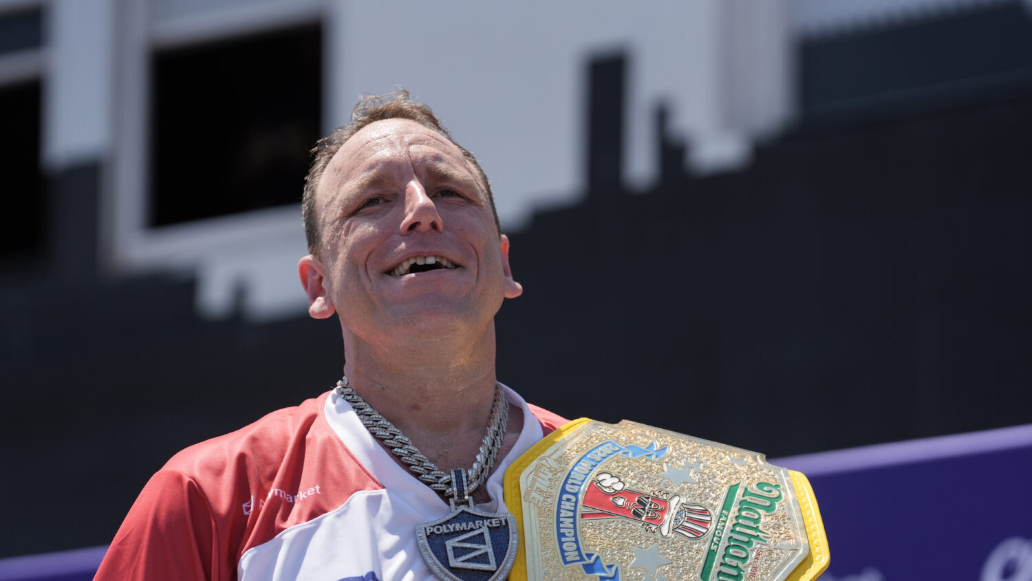 Joey Chestnut wins 18th Nathan's Hot Dog eating contest...