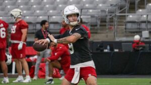 Questions about Carson Beck's arm strength? OC Nathaniel Hackett doesn't get it