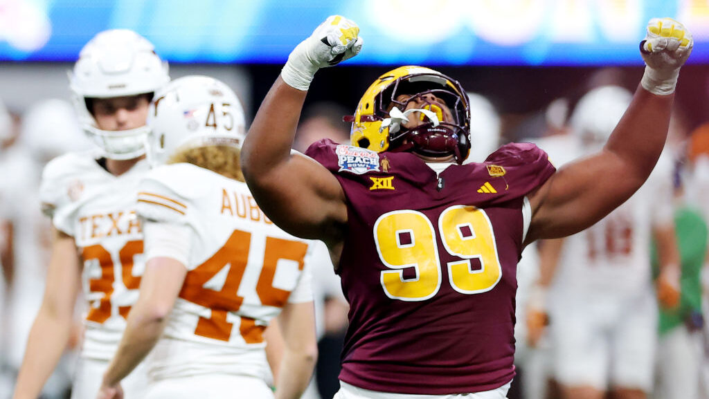 Arizona State defensive lineman C.J. Fite...