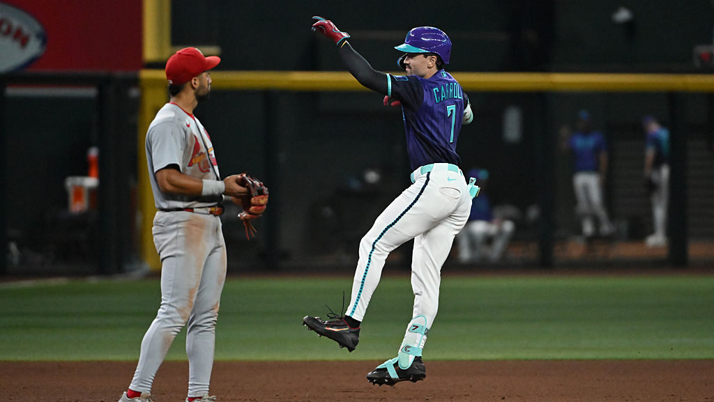 Diamondbacks' Corbin Carroll...