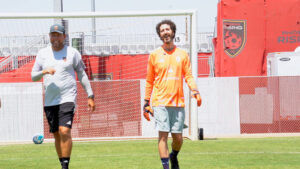 Bickley & Marotta producer, wannabe goalkeeper Jarrett Carlen gets humbled by Phoenix Rising