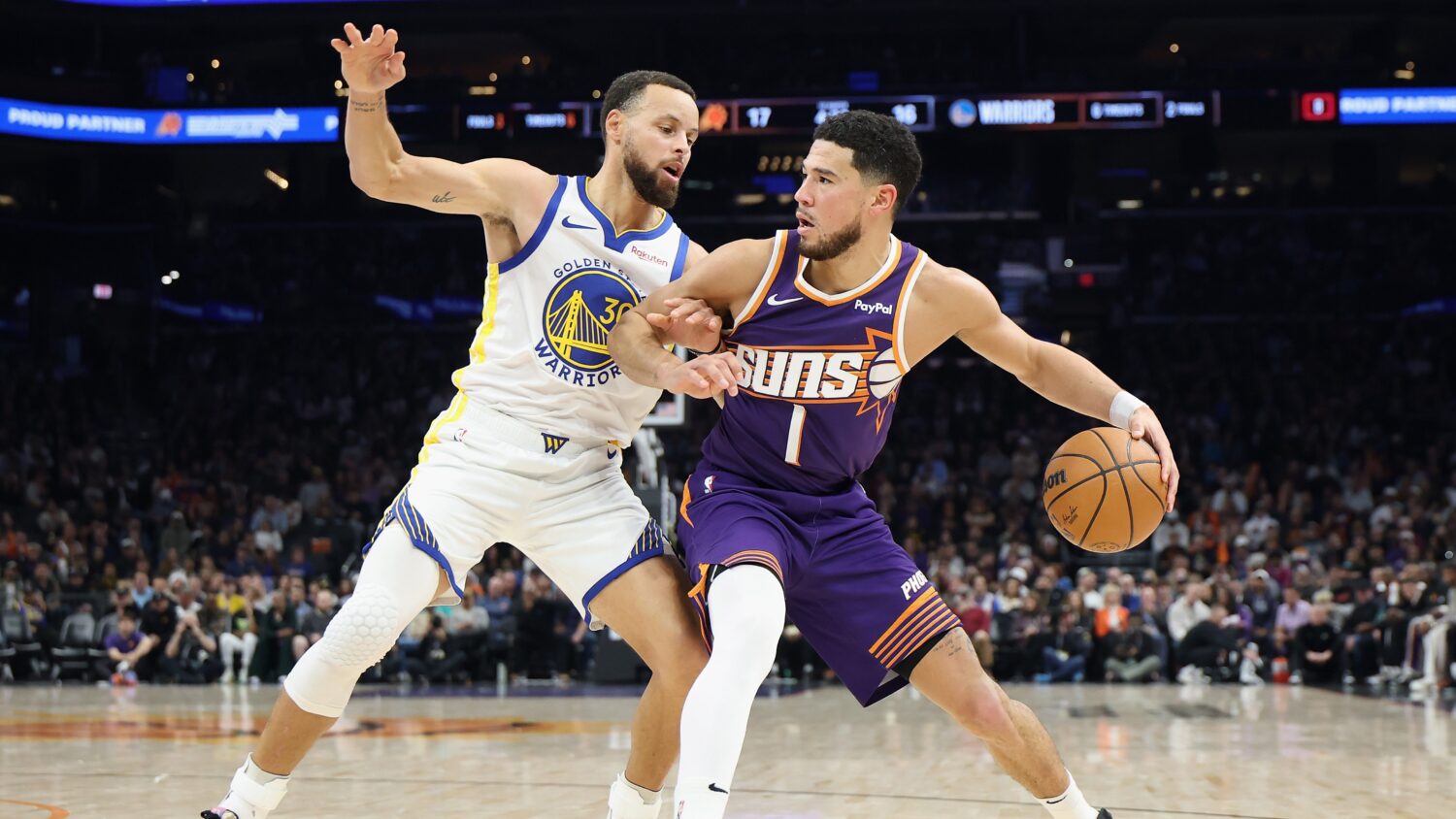 Suns' Devin Booker, Warriors' Steph Curry...