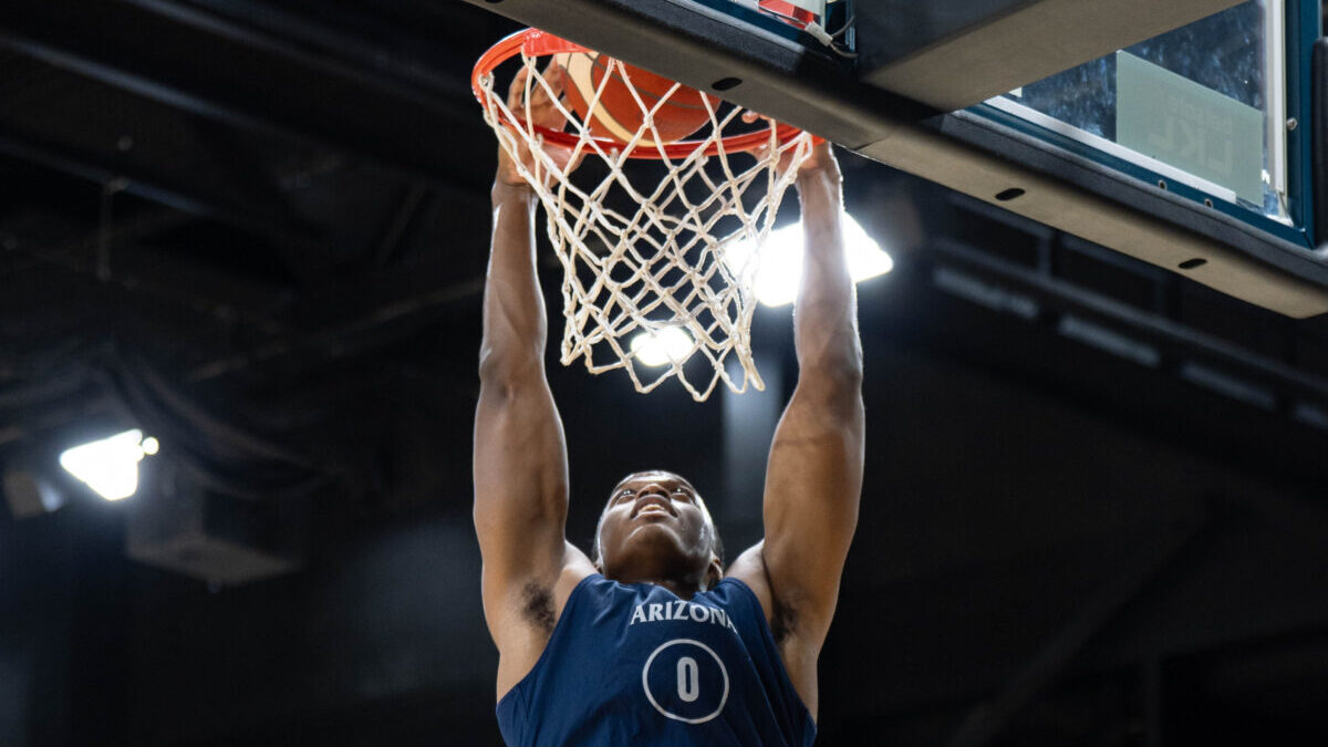 Arizona Wildcats power forward RJ Godrey has been suspended for four games. (Arizona Athletics)...
