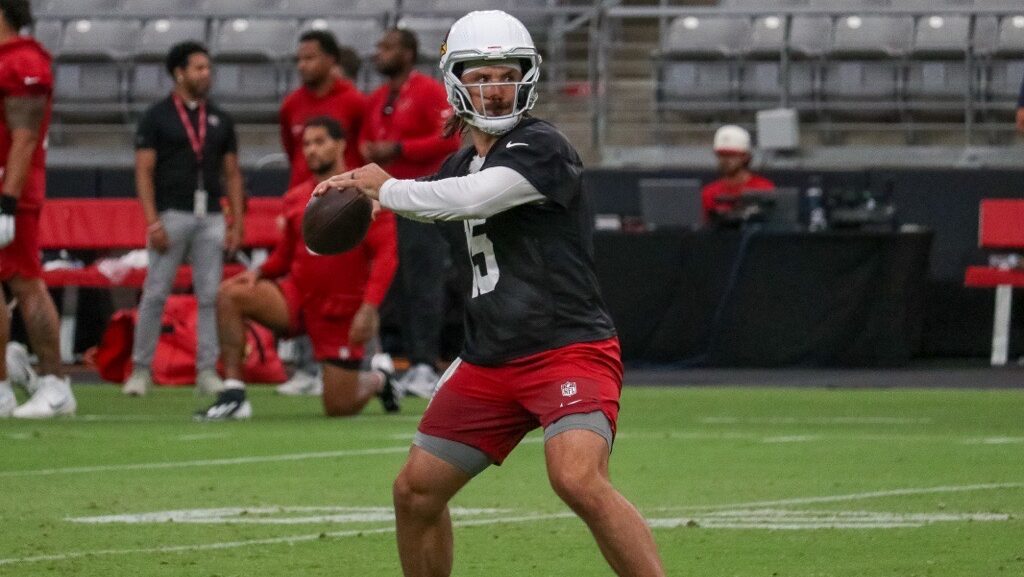 Cardinals' Gardner Minshew II...