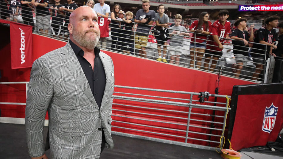 General manager Steve Keim of the Arizona Cardinals during the NFL preseason game at State Farm Sta...